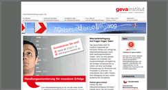 Desktop Screenshot of mitarbeiterbefragungen.de